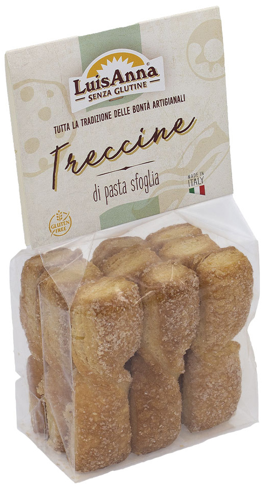 BISCOTTI SFOGLIA TRECCINE 130 G - FarmaLucia