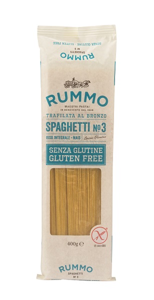 RUMMO SPAGHETTI N3 DI RISO INTEGRALE E MAIS 400 G - FarmaLucia
