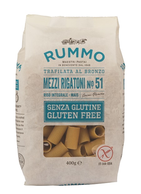 RUMMO MEZZI RIGATONI N51 DI RISO INTEGRALE E MAIS 400 G - FarmaLucia