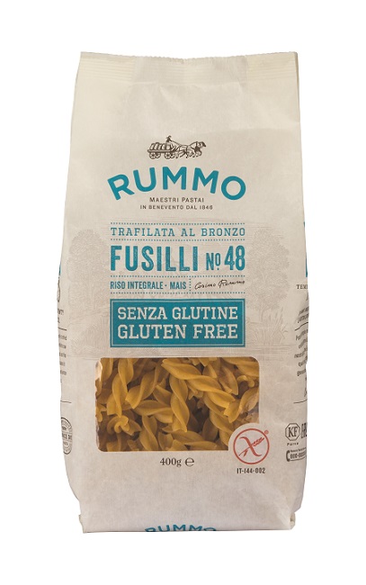 RUMMO FUSILLI N48 DI RISO INTEGRALE E MAIS 400 G - FarmaLucia