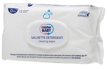 MISTER BABY SALVIETTE DETERGENTI 72 PEZZI - FarmaLucia