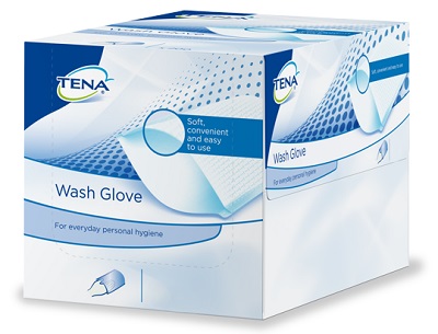 GUANTO PER IGIENE TENA WASH 50 PEZZI - FarmaLucia