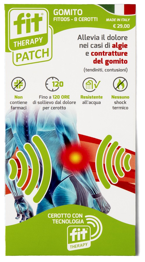 CEROTTO FIT THERAPY GOMITO 8 PEZZI - FarmaLucia