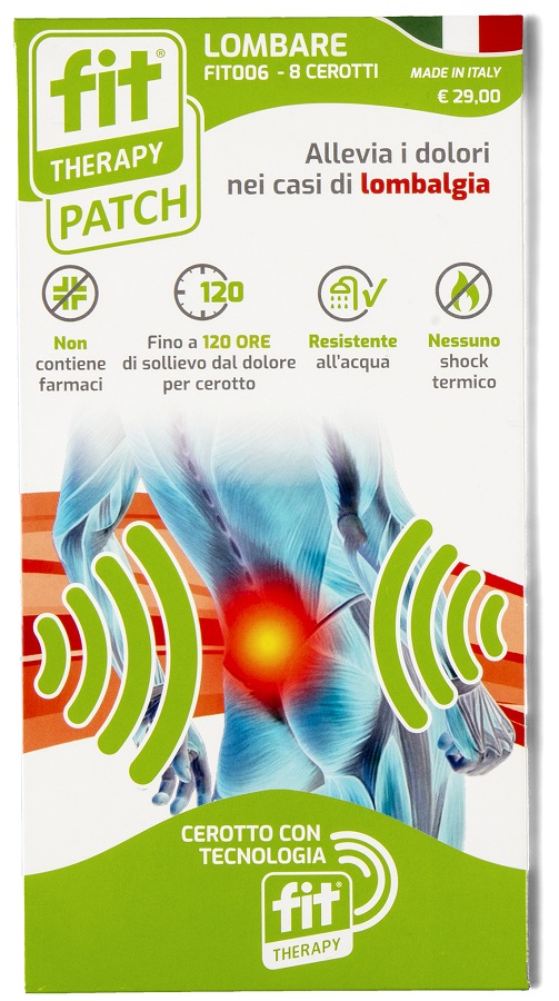 CEROTTO FIT THERAPY LOMBARE 8 PEZZI - FarmaLucia