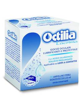 OCTILIA LACRIMA SOLLIEVO PROLUNGATO 20 FLACONCINI MONODOSE 0,35 ML - FarmaLucia
