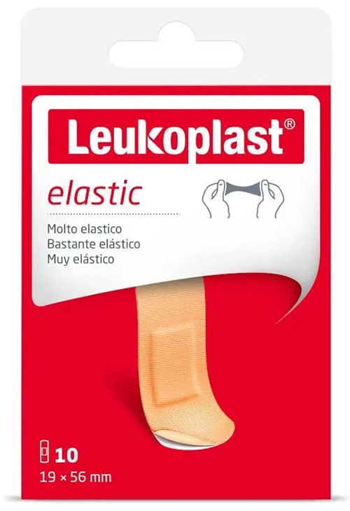 LEUKOPLAST ELASTIC 56X19 10 PEZZI - FarmaLucia