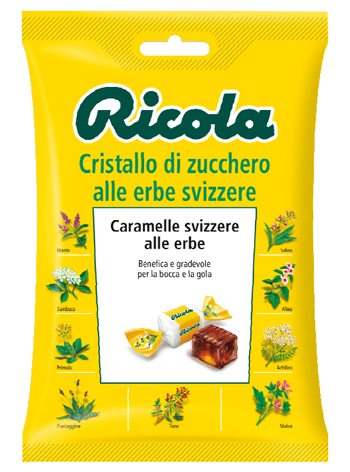 RICOLA CRISTALLO ZUCCHERO ERBE 78 G - FarmaLucia