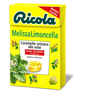 RICOLA MELISSA LIMONCELLA SENZA ZUCCHERO 50 G - FarmaLucia
