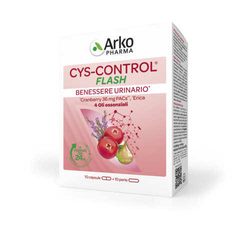 CYS-CONTROL FLASH 20 CAPSULE - FarmaLucia