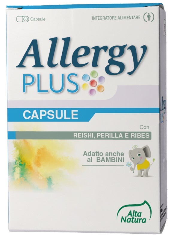 ALLERGY PLUS 60 CAPSULE 500 MG - FarmaLucia
