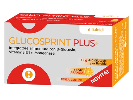 GLUCOSPRINT PLUS ARANCIA 6 FIALOIDI DA 25 ML - FarmaLucia
