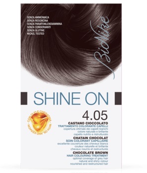 BIONIKE SHINE ON TRATTAMENTO COLORANTE CAPELLI CASTANO CIOCCOLATO 4.05 - FarmaLucia