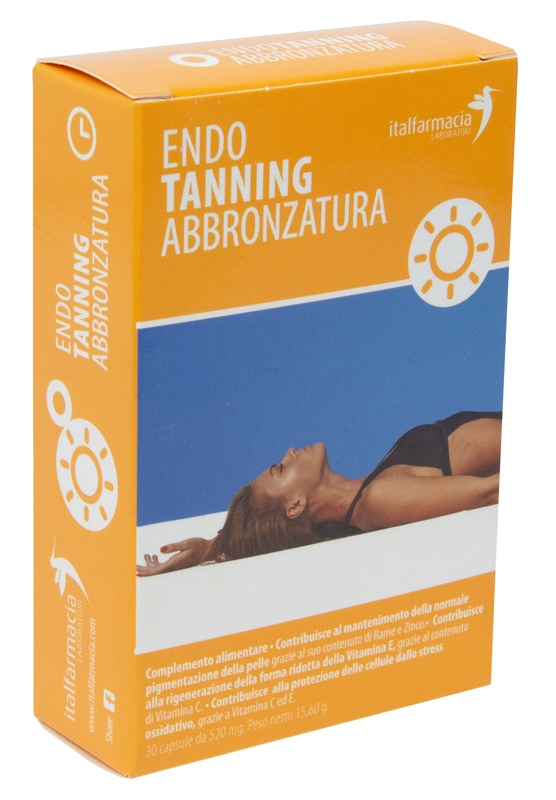 ENDO TANNING ABBRONZATURA 30 CAPSULE - FarmaLucia