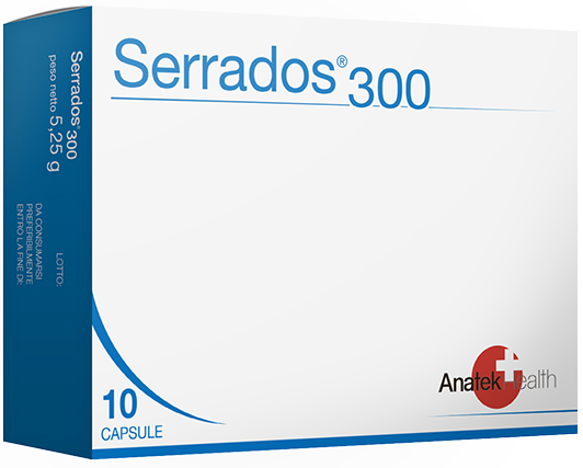 SERRADOS 300 10 CAPSULE - FarmaLucia