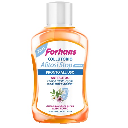 FORHANS ALITOSI STOP COLLUTORIO 500 ML - FarmaLucia