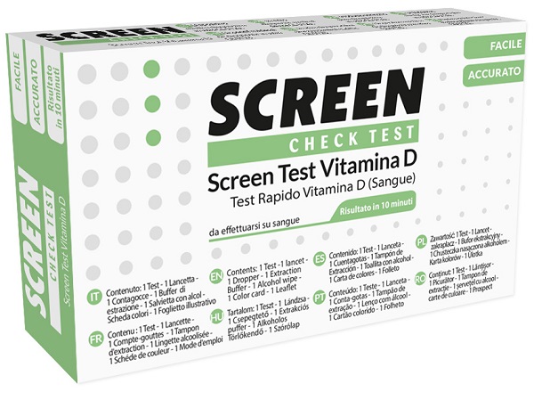 SCREEN TEST RAPIDO 25-IDROSSIVITAMINA D PUNGIDITO 1 PEZZO - FarmaLucia