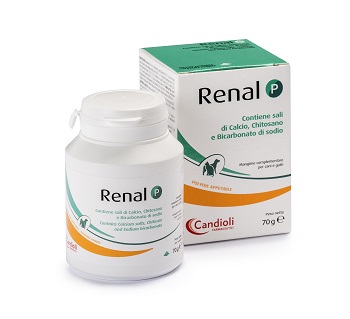 RENAL P MANGIME COMPLEMENTARE PER CANI E GATTI BARATTOLO 70 G - FarmaLucia