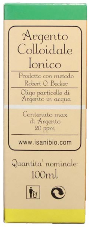 ARGENTO COLLOIDALE IONICO 20 PPM 100 ML - FarmaLucia