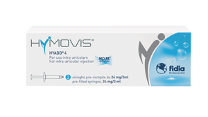 SIRINGA INTRA-ARTICOLARE HYMOVIS ACIDO IALURONICO 24 MG 3 ML 2 PEZZI - FarmaLucia