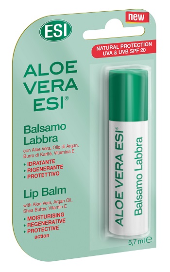 ESI ALOE VERA STICK SPF 20 LABBRA - FarmaLucia