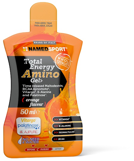 TOTAL ENERGY AMINO GEL ORANGE FLAVOUR 50 ML - FarmaLucia