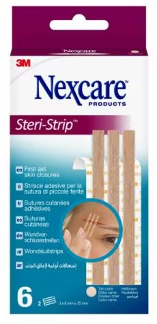 CEROTTO PER SUTURA STERI STRIP SKIN 6X75 MM 6 STRISCE - FarmaLucia
