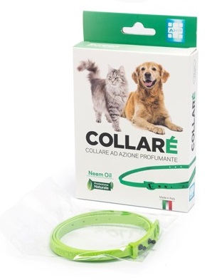 COLLARE' COLLARE PER CANI E GATTI AD AZIONE PROFUMANTE VERDE CON OLIO DI NEEM - FarmaLucia