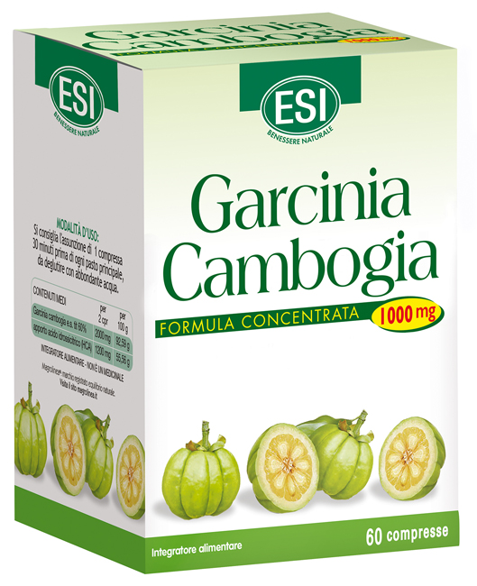 ESI GARCINIA CAMBOGIA 1000 MG 60 COMPRESSE - FarmaLucia