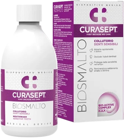 CURASEPT BIOSMALTO COLLUTORIO DENTI SENSIBILI 300 ML - FarmaLucia