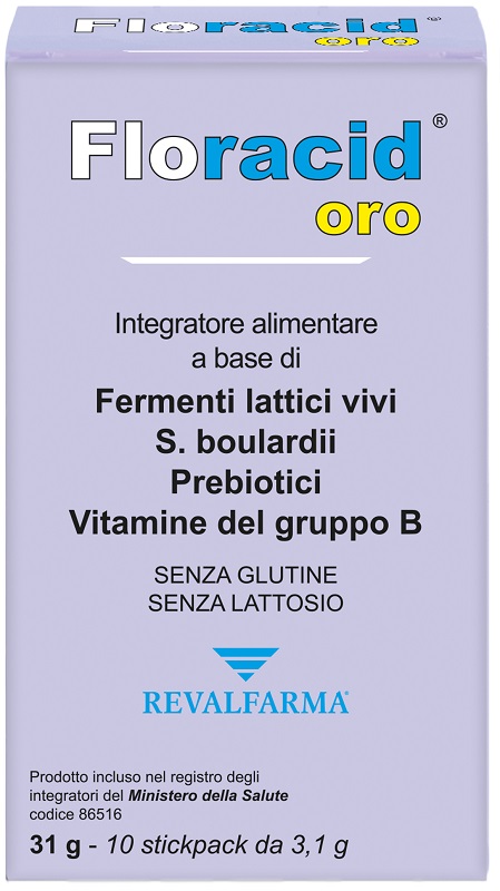 FLORACID OROSOLUBILE 10 STICKPACK - FarmaLucia