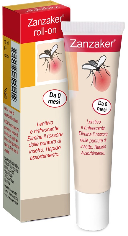 ZANZAKER ROLL ON TUBO 10 ML - FarmaLucia