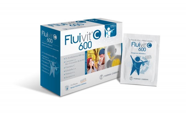 FLUIVIT C 600 14 BUSTINE - FarmaLucia