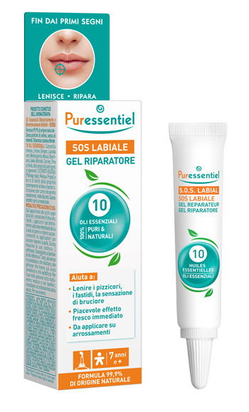 PURESSENTIEL GEL SOS LABIALE NUOVA FORMULA 5 ML - FarmaLucia