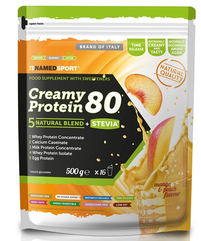 CREAMY PROTEIN MANGO PEACH 500 G - FarmaLucia