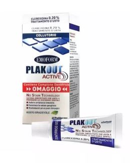 EMOFORM PLAKOUT ACTIVE 0,20 + DENTIFRICIO CAMPIONE - FarmaLucia