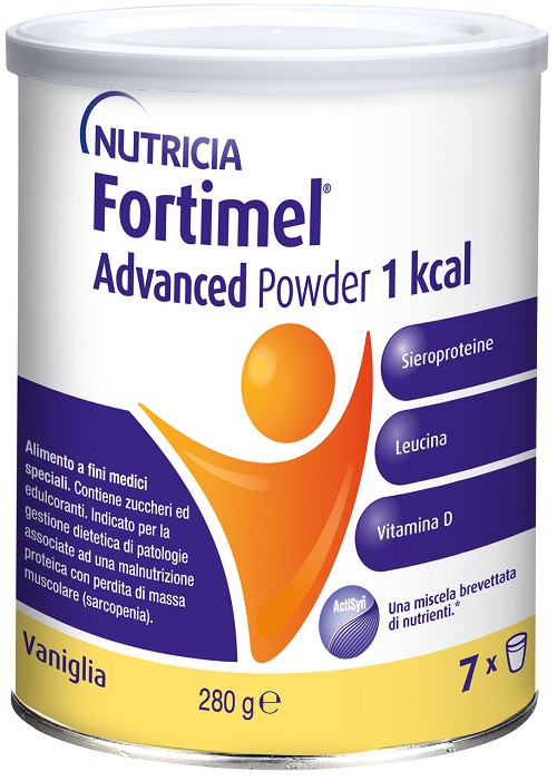 NUTRICIA FORTIMEL ADVANCED POWDER 1 KCAL VANIGLIA 280 G - FarmaLucia