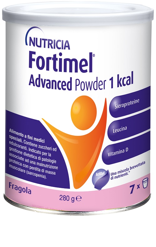 NUTRICIA FORTIMEL ADVANCED POWDER 1 KCAL FRAGOLA 280 G - FarmaLucia