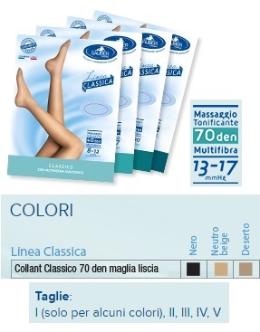 SAUBER COLLANT 70 DENARI MAGLIA LISCIA N BEIG 4 LINEA CLASSICA - FarmaLucia
