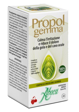 PROPOLGEMMA BAMBINI 45 COMPRESSE OROSOLUBILI 480 MG - FarmaLucia