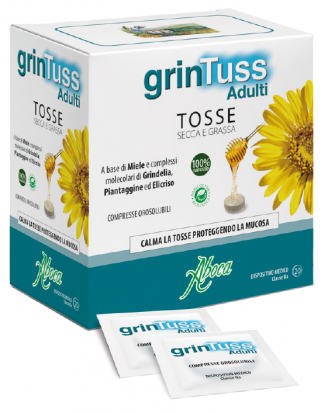 GRINTUSS ADULTI 20 COMPRESSE CON POLIRESIN 1,5 G - FarmaLucia