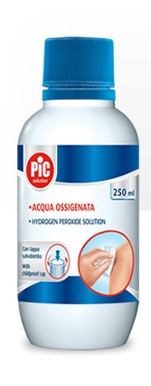 PIC SOLUTION ACQUA OSSIGENATA 10 VOLUMI PEROSSIDO DI IDROGENO 3% 250 ML - FarmaLucia