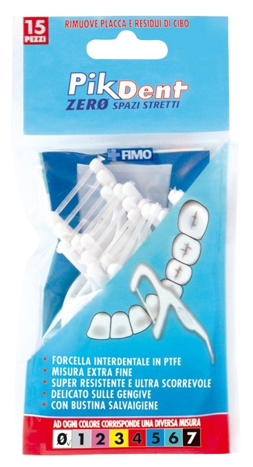 PIKDENT ZERO SPAZI STRETTI 15 FORCELLE INTERDENTALI - FarmaLucia