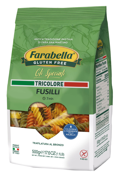 FARABELLA FUSILLI TRICOLORE 500 G - FarmaLucia