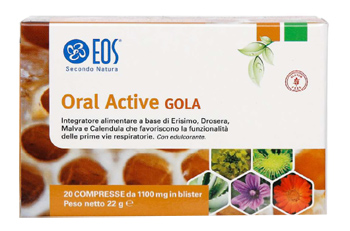 EOS ORAL ACTIVE GOLA 20 COMPRESSE - FarmaLucia