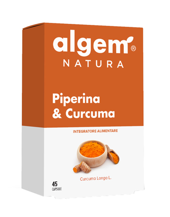 PIPERINA & CURCUMA 45 CAPSULE - FarmaLucia