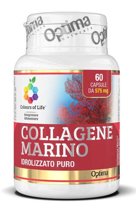 COLOURS OF LIFE COLLAGENE MARINO IDROLIZZATO PURO 60 CAPSULE 575 MG - FarmaLucia