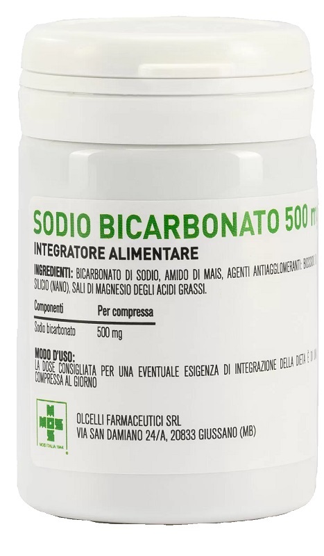 SODIO BICARBONATO 500 MG 100 COMPRESSE - FarmaLucia