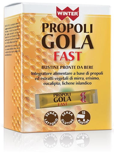 WINTER PROPOLI GOLA FAST 15 BUSTINE - FarmaLucia