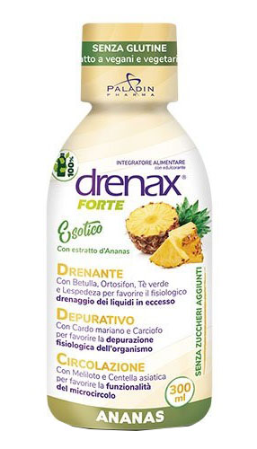 DRENAX FORTE ESOTICO CON ESTRATTO D'ANANAS 300 ML - FarmaLucia