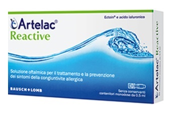 ARTELAC REACTIVE SOLUZIONE OFTALMICA MONODOSE 10 UNITA' DA 0,5 ML - FarmaLucia